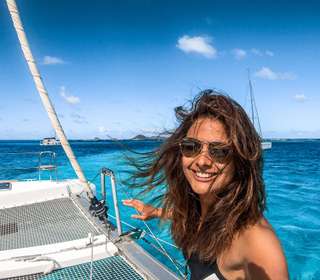 When to go on a catamaran cruise in the Caribbean