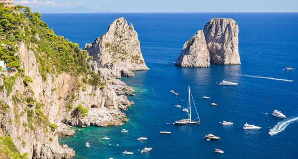 From the Gulf of Naples to Capri and Ischia