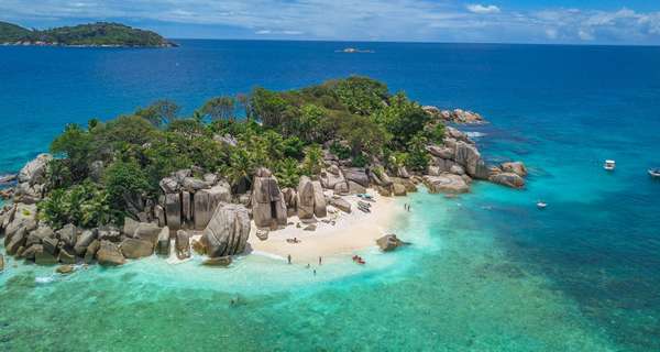 The pristine paradise of the Seychelles